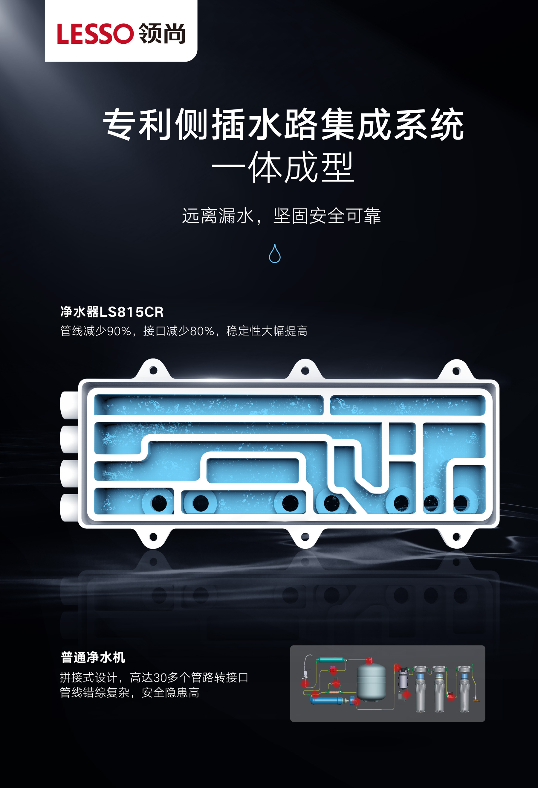 內(nèi)置罐凈水器LS815CR